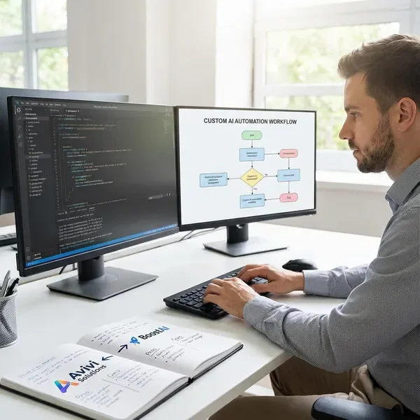 פיתוח אוטומציות עסקיות מבוססות בינה מלאכותית